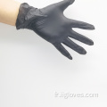 Gants en vinyle favorables gants de vinyle noir sans